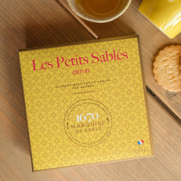 Sablés – feine französische Butterkekse mit Zitrone