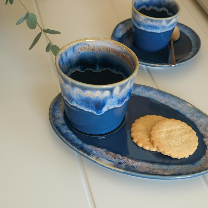 Kaffee Becher GRESPRESSO  - Farbe "Denim"