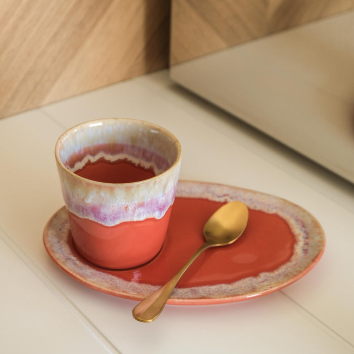 Kaffee Becher GRESPRESSO  - Farbe "Sunset Red"