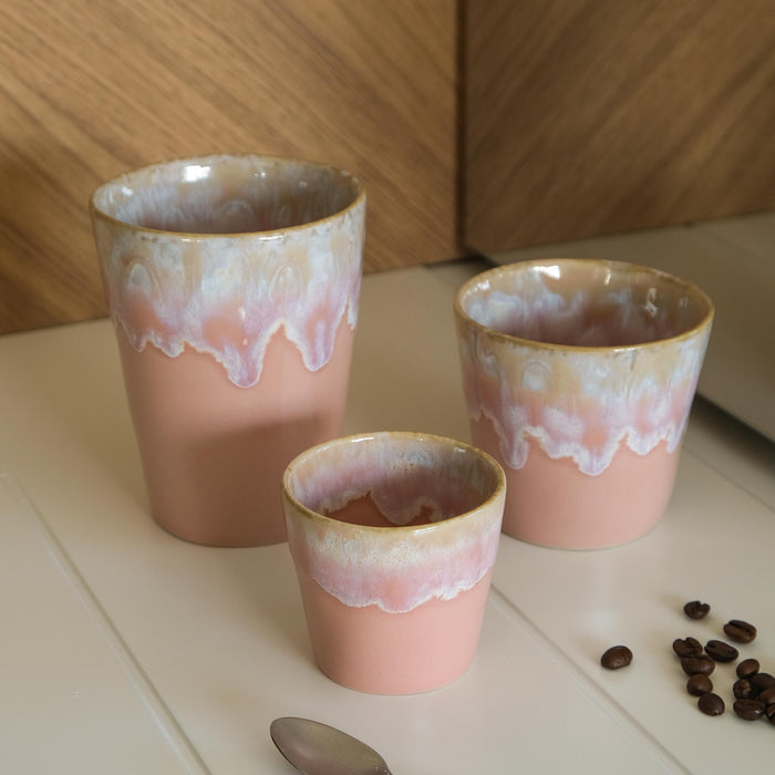 Caffe Latte Becher GRESPRESSO  - Farbe "Soft Pink"