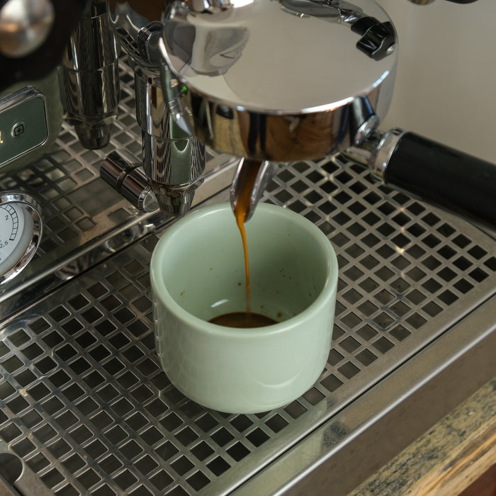 Porzellan Kaffee Becher Magnolia | Pistachio