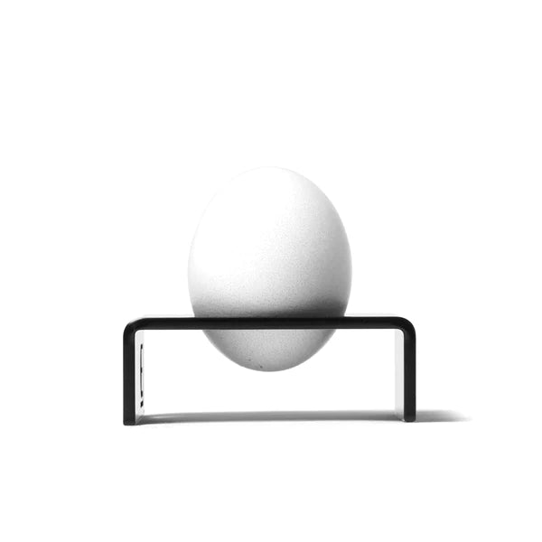 Eierbecher aus Metall - Set aus 6 Stück