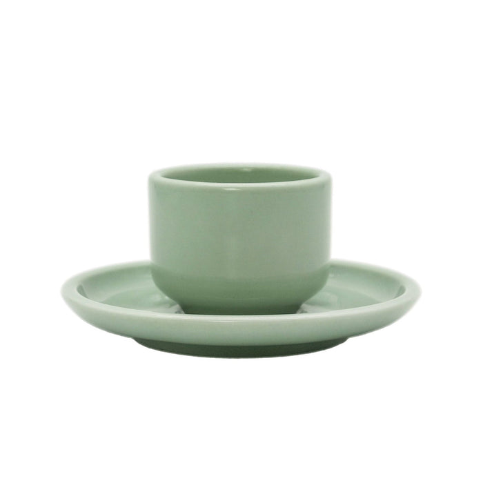 Porzellan Espresso-Duo Magnolia | Pistachio