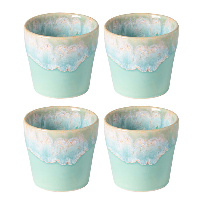 Geschenbox 4 Espressobecher Aqua