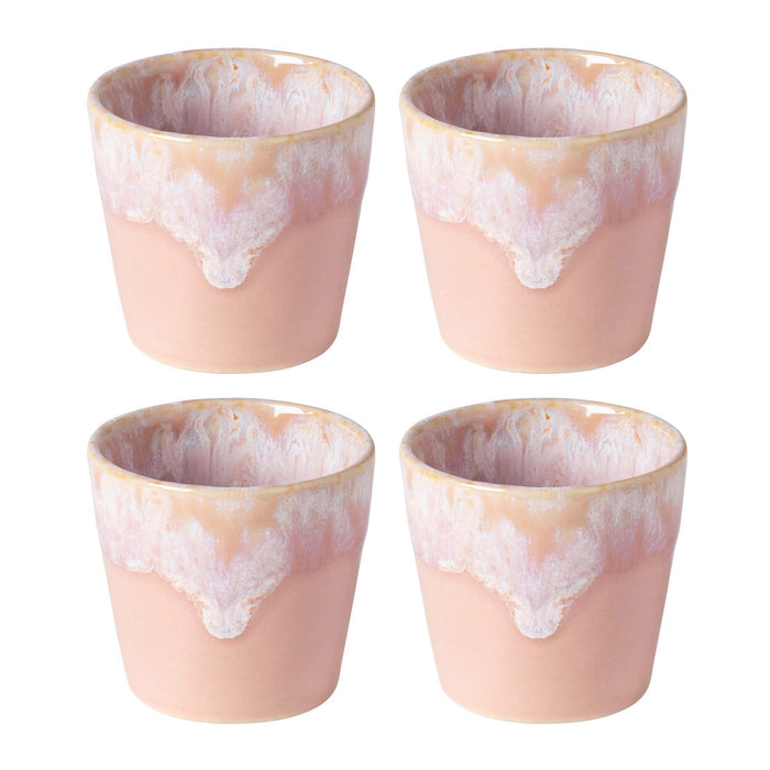 Geschenbox 4 Espressobecher Soft Pink