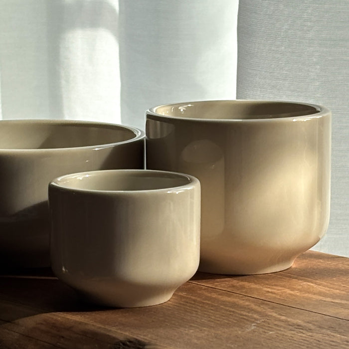 Porzellan Cappuccino Becher Magnolia | Vanilla