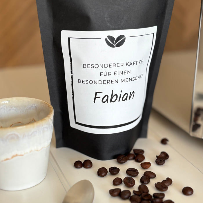 Espressomischung - PERSONALISIERT - Besonderer Mensch