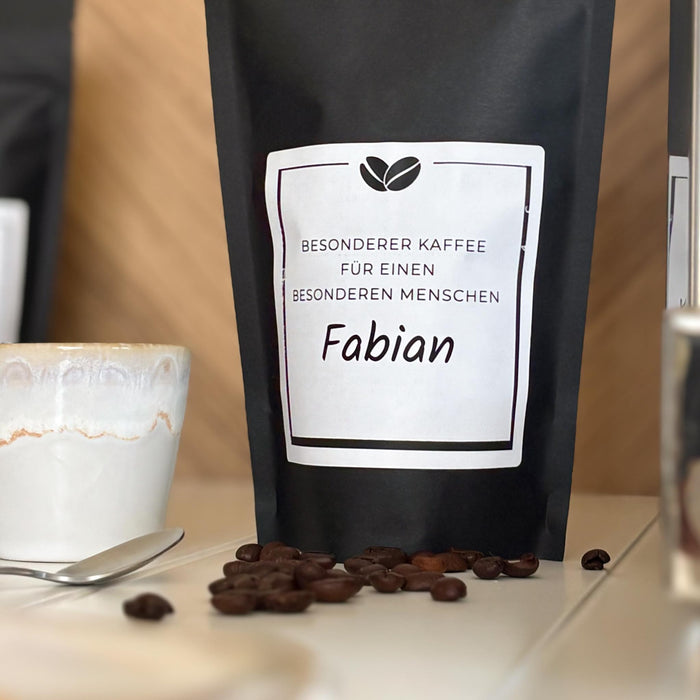 Espressomischung - PERSONALISIERT - Besonderer Mensch