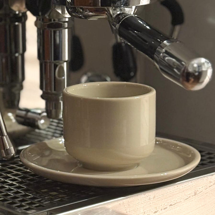 Porzellan Cappuccino Becher Magnolia | Vanilla