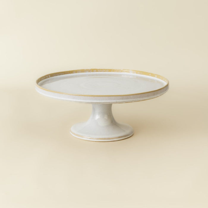 Tortenplatte/Servierplatte auf Standfuß 32cm  - Kollektion Amazonia