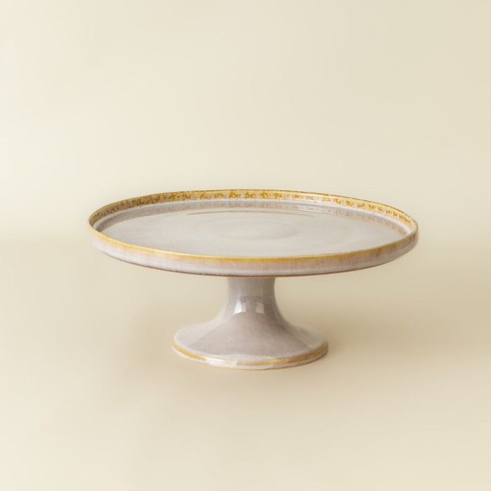 Tortenplatte/Servierplatte auf Standfuß 32cm  - Kollektion Amazonia
