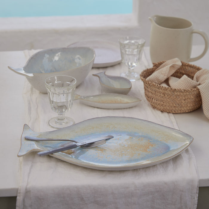 Große Servierplatte Dourada 43 cm – Kollektion Dori