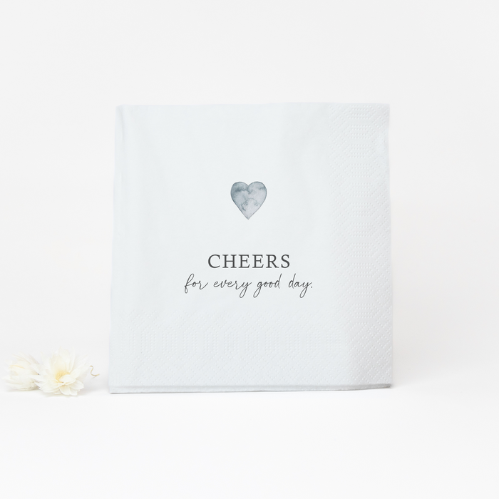 Papierserviette "Cheers For Every Good Day"