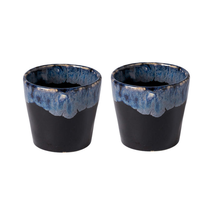 Personalisierte Geschenkbox: Espressobecher BLACK & Kaffeebohnen