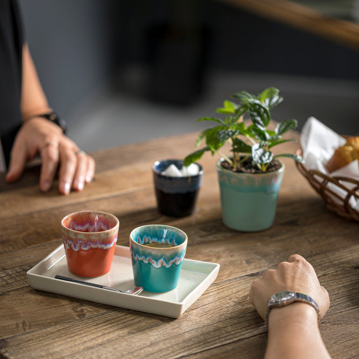 Kaffee Becher GRESPRESSO  - Farbe "Turquoise"