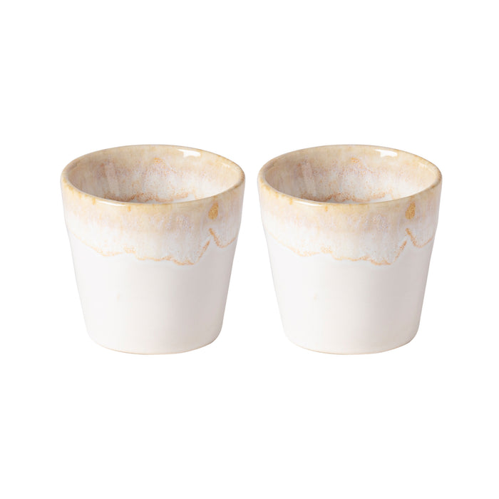 Personalisierte Geschenkbox: Espressobecher WHITE & Kaffeebohnen