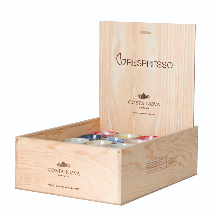 Geschenkbox mit 40 Espressocups GRESPRESSO