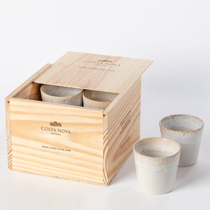 Geschenkbox mit 8 Kaffeecups GRESPRESSO