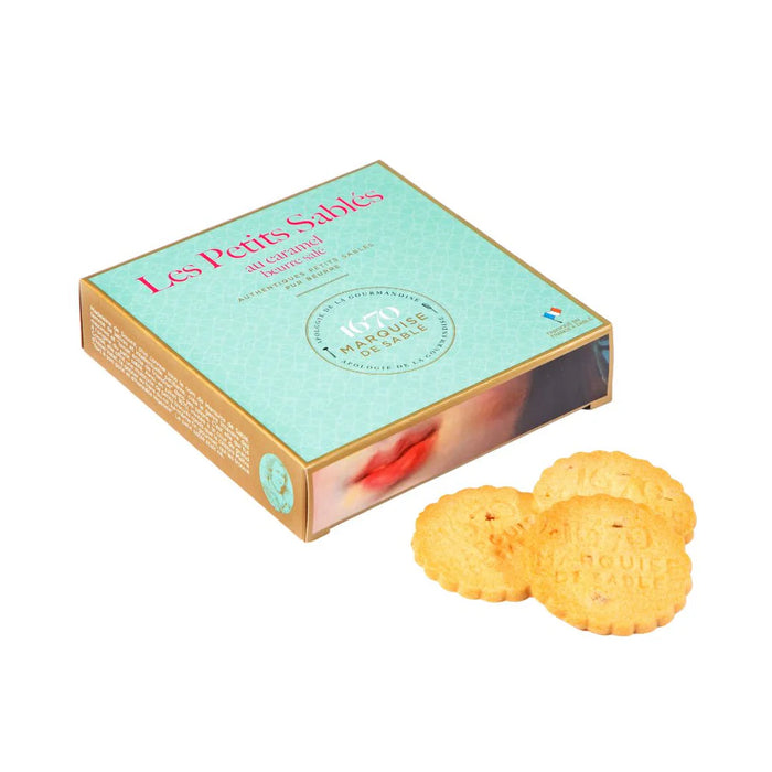 Sablés – feine französische Butterkekse mit gesalzenem Karamell