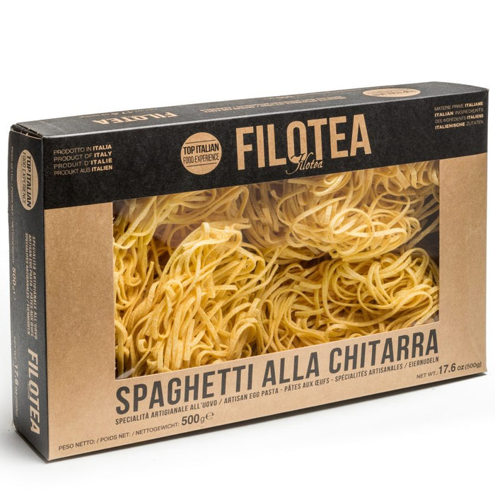 Spaghetti Alla Chitarra - Pasta Artigianale all'Uovo - 500g