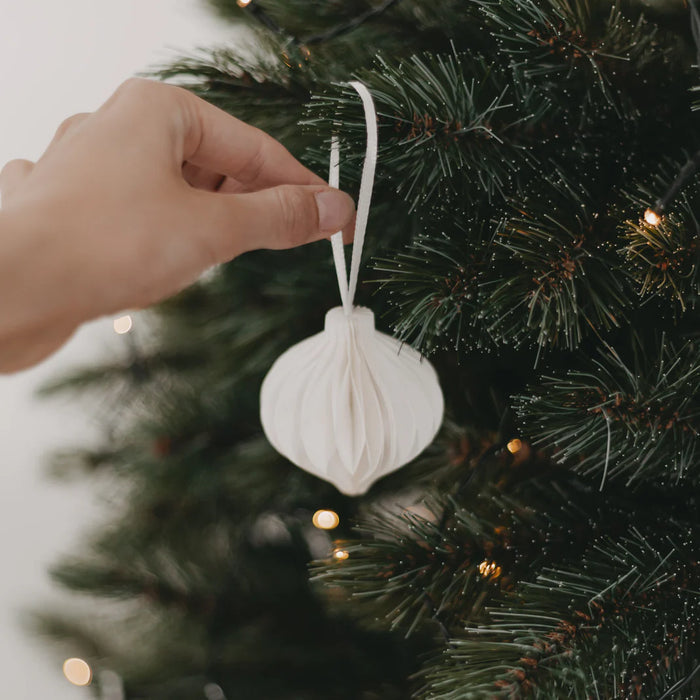 Papieranhänger Weihnachten 7cm - 3er Set