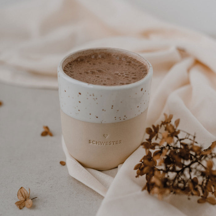 Becher für Kaffee/Tee -  Schwester ♡