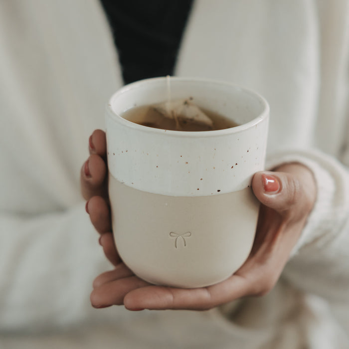 Becher für Kaffee/Tee - Schleife