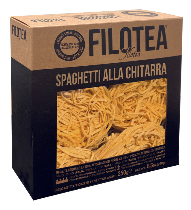 Spaghetti Alla Chitarra - Pasta Artigianale all'Uovo - 250g