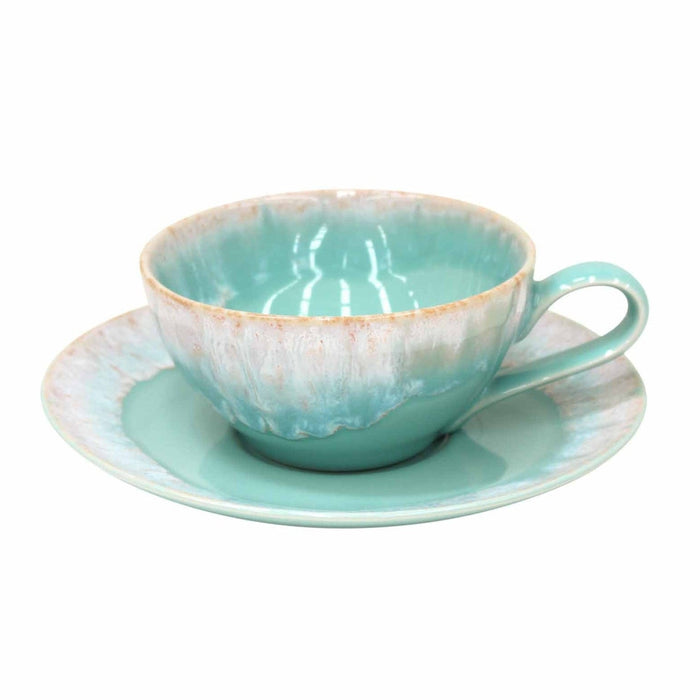Cappuccino Tasse mit Untertasse  - Kollektion Taormina