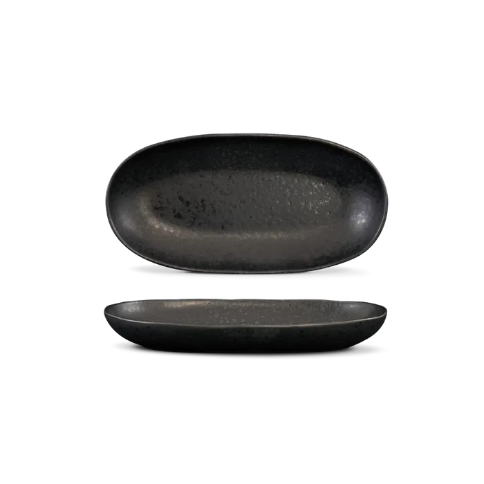 Kleine Servierplatte 24cm  - Kollektion Black Stone