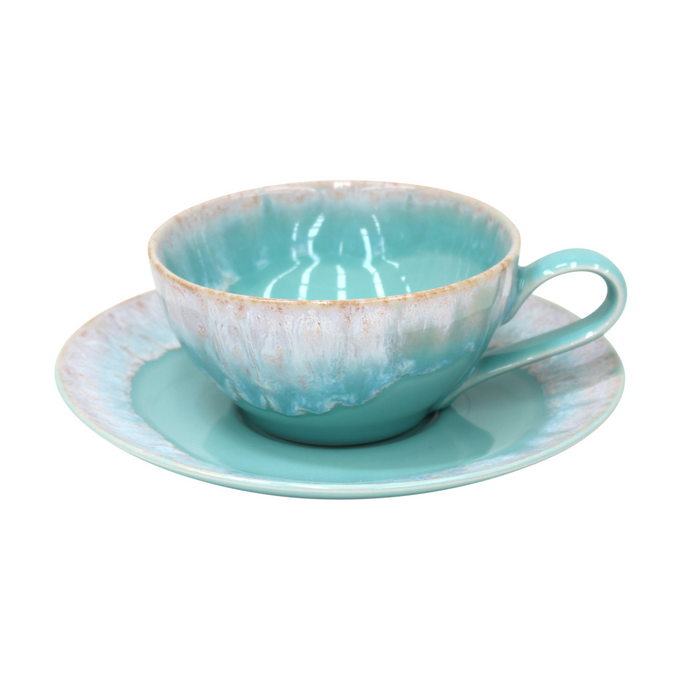 Cappuccino Tasse mit Untertasse  - Kollektion Taormina