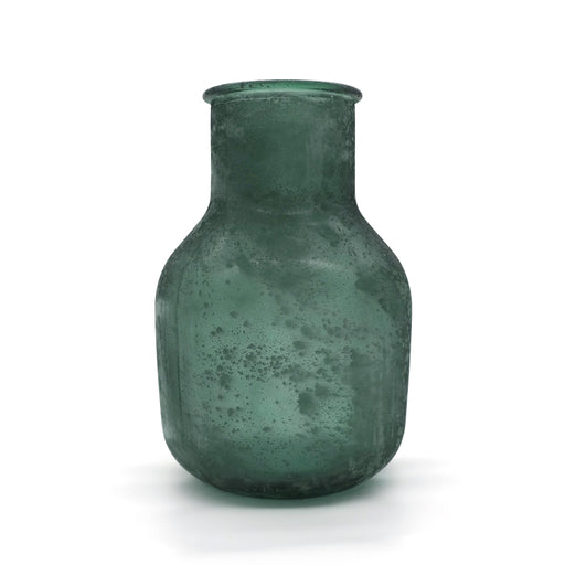 Vase aus grünem Glas - 30,5 cm - My Homents Interior